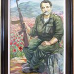 «Սարիբեկ Օհանյան» գեղանկար 100x70, կտավ, յուղ. ( Օհանյան Սարինե, ղեկ.՝ Հովհաննիսյան Ս.)