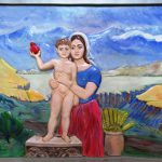 «Իմ բնաշխարհը» հարթապատկերային սալիկ, 40x60 (Ասիլյան Հովսեփ, ղեկ.՝ Պողոսյան Դ.)