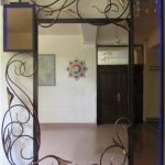 «Դեկորատիվ հայելի» մետաղական շրջանակով, 180x120 (Գրիգորյան Հասմիկ, ղեկ.՝ Միրզոյան Ա.)