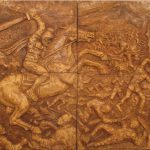 «Ավարայր» հարթաքանդակ, գիպս, 140x170 (Էդիլյան Էդուարդ, ղեկ.՝ Հովհաննիսյան Ս.)