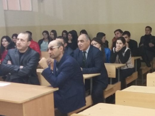 Զեկուցում կարդաց «Ինֆորմատիկա և կիրառական մաթեմատիկա» մասնագիտության 2-րդ կուրսի ուսանող Սարիբեկ Սարիբեկյանը