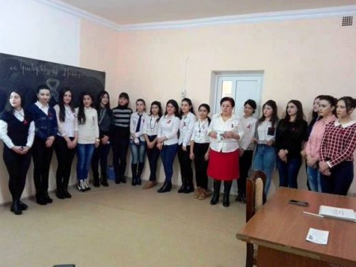 Մասնաճյուղում կայացավ ՄԻԱՎ/ՁԻԱՀ-ի կանխարգելման թեմայով բաց դաս