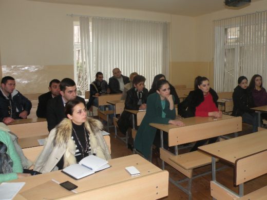Կայացավ Դասավանդման առաջավոր փորձի փոխանցման և երիտասարդ դասախոսների աջակցման կենտրոնի կազմակերպած դաս-քննարկումը