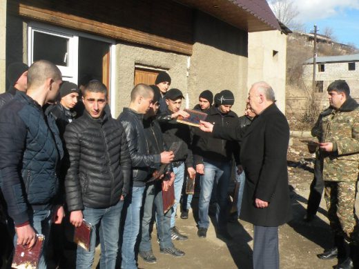 Բարի երթ ու խաղաղ ծառայություն, սիրելի՛ նորակոչիկներ