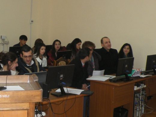 Կուրսային աշխատանքների պաշտպանություններ  Բնական գիտությունների ֆակուլտետում