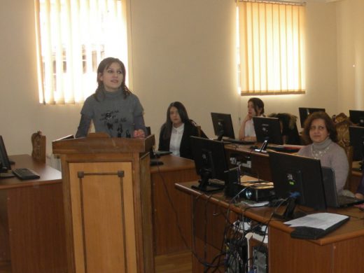 Կուրսային աշխատանքների պաշտպանություններ  Բնական գիտությունների ֆակուլտետում