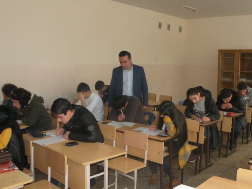Անցկացվեց 2017թ. դպրոցական օլիմպիադան