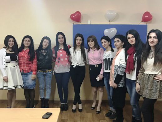 Կանանց տոնին նվիրված միջոցառում Բնական գիտությունների ֆակուլտետում