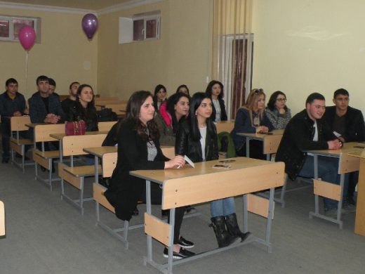 Կանանց միամսյակին նվիրված միջոցառում Տնտեսագիտության ֆակուլտետում