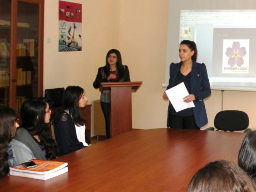 Մասնաճյուղում կայացավ անգլերեն լեզվով միջոցառում՝ նվիրված  Հայոց ցեղասպանության 102-րդ տարելիցին