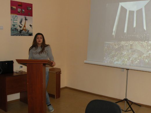 Մասնաճյուղում կայացավ անգլերեն լեզվով միջոցառում՝ նվիրված  Հայոց ցեղասպանության 102-րդ տարելիցին
