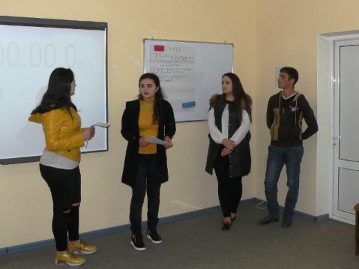 Մասնաճյուղում կայացավ «Քայլ առաջին. Start up-ի համար մտքի ձևավորման փուլ» ուսուցում-քննարկումը