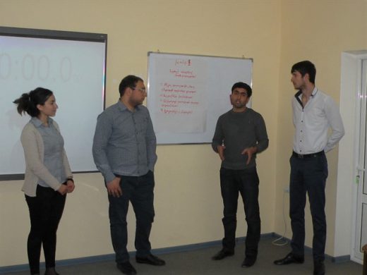 Մասնաճյուղում կայացավ «Քայլ առաջին. Start up-ի համար մտքի ձևավորման փուլ» ուսուցում-քննարկումը