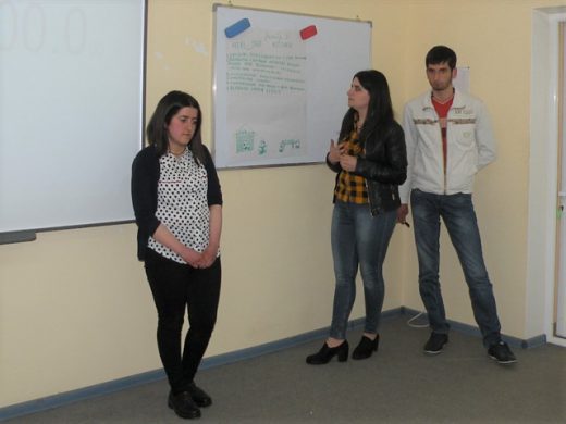 Մասնաճյուղում կայացավ «Քայլ առաջին. Start up-ի համար մտքի ձևավորման փուլ» ուսուցում-քննարկումը