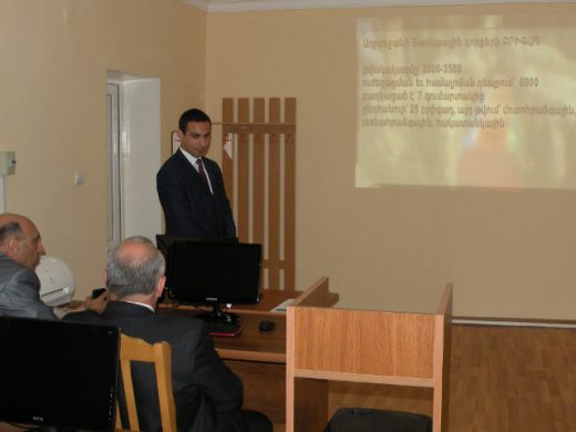 Կայացավ «Ապրիլյան մարտական գործողություններ. զինվորից մինչև հրամանատար» թեմայով բաց դաս 