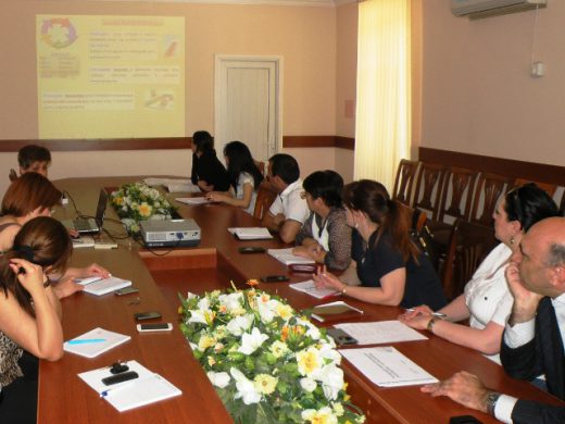 Կայացավ ֆակուլտետների դեկանների և մասնագիտությունների  կրթական ծրագրերի պատասխանատուների հետ քննարկում