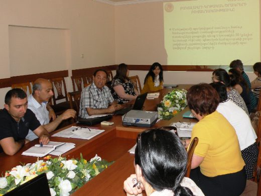 Կայացավ մասնագիտությունների կրթական ծրագրերի  պատասխանատուների հետ հերթական քննարկումը
