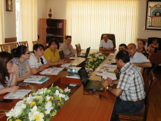 Կայացավ մասնագիտությունների կրթական ծրագրերի  պատասխանատուների հետ հերթական քննարկումը