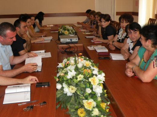 Կայացավ Հեռակա ուսուցման բաժնի աշխատակիցների հետ հանդիպում