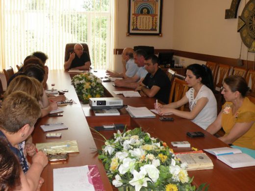 Կայացավ Հեռակա ուսուցման բաժնի աշխատակիցների հետ հանդիպում