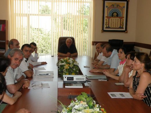 Կայացավ Բնական գիտությունների ֆակուլտետի  գիտական խորհրդի ընդլայնված  նիստը