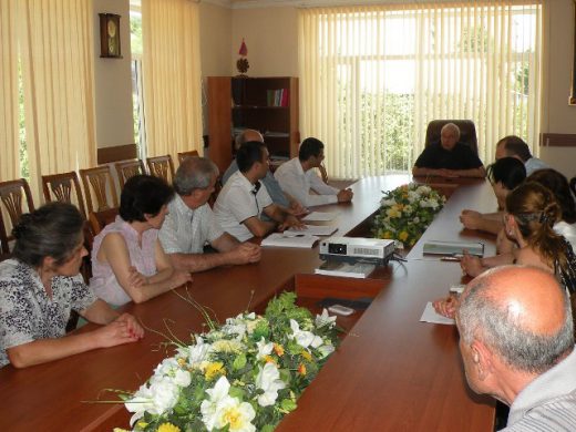 Կայացավ Բնական գիտությունների ֆակուլտետի  գիտական խորհրդի ընդլայնված  նիստը