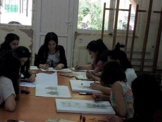 «Համակարգչային գրաֆիկա» I, «Դիզայն» I և II  կուրսերի ուսումնական պրակտիկան ավարտվեց
