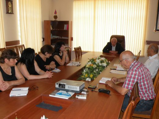 Հանդիպում Մարդկային ռեսուրսների կառավարման և  վերապատրաստման բաժնի աշխատակիցների հետ