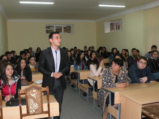 ՀՀ արտգործնախարարի խորհրդական Վահագն Աթաբեկյանի այցը  ԵՊՀ Իջևանի մասնաճյուղ