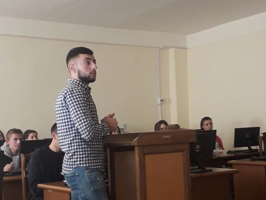«ԻԿՄ» մասնագիտության 2-րդ կուրսում կայացավ բաց դաս