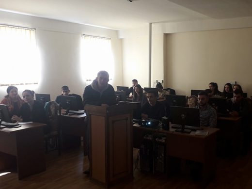 «ԻԿՄ» մասնագիտության 2-րդ կուրսում կայացավ բաց դաս