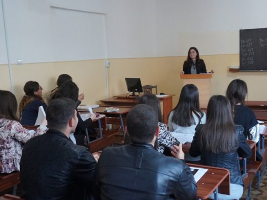 Ուսանողության միջազգային օրը մասնաճյուղը ղեկավարեցին ուսանողները