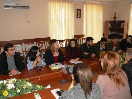 Ուսանողության միջազգային օրը մասնաճյուղը ղեկավարեցին ուսանողները