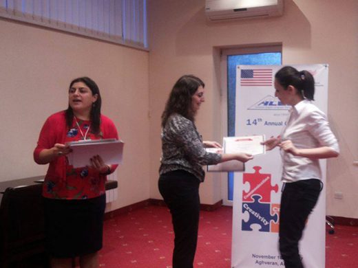 Մասնաճյուղի ներկայացուցիչները Հայաստանում անգլերեն լեզվի դասավանդողների ասոցիացիայի 14-րդ ամենամյա համագումարում