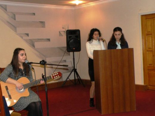 Գրական-երաժշտական ցերեկույթ մասնաճյուղում