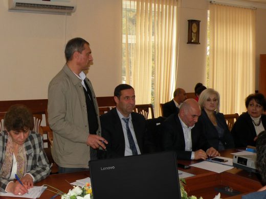 Գիտական խորհրդի նիստում
