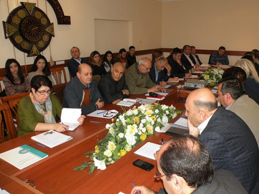 Գիտական խորհրդի նիստում