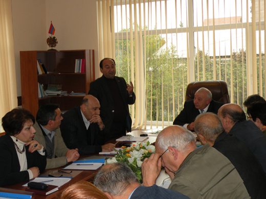 Գիտական խորհրդի նիստում