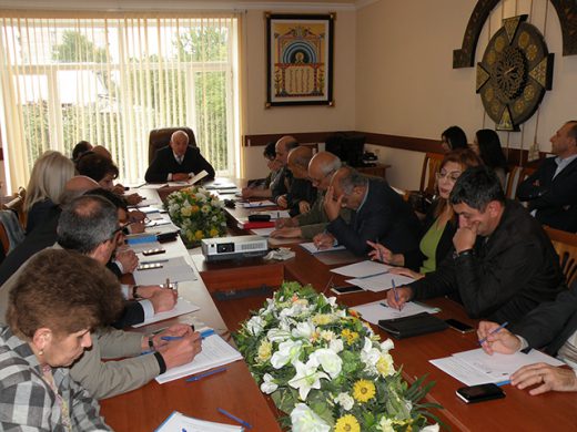 Գիտական խորհրդի նիստում