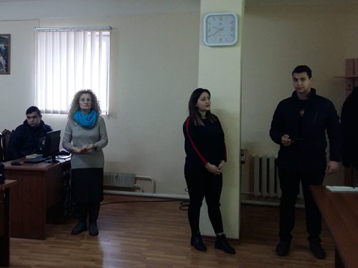 «ԻԿՄ» մասնագիտության 1-ին կուրսում կայացավ անգլերենով բաց դաս
