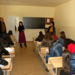 Մասնաճյուղում ընթանում են 2017-2018 ուստարվա երկրորդ կիսամյակի  I ընթացիկ քննություններն ու ստուգումները