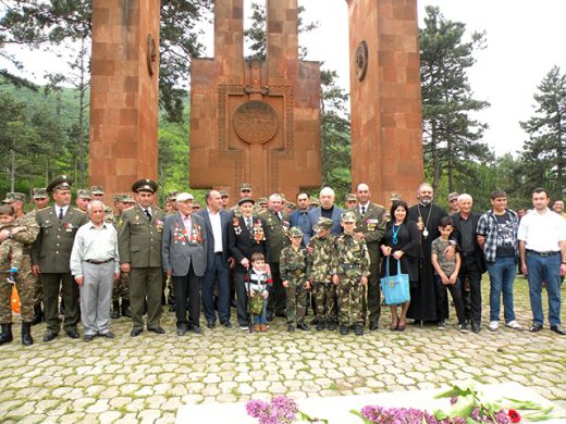 Հաղթանակի և խաղաղության 73-րդ տարեդարձին